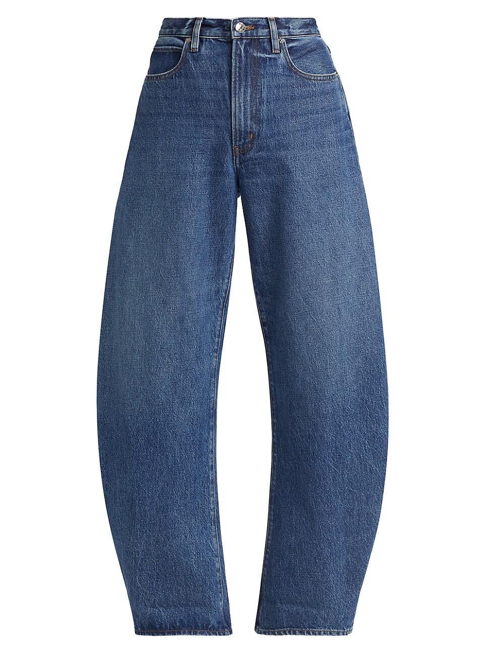 Womens The Bubble Mid-Rise Jeans Product Image