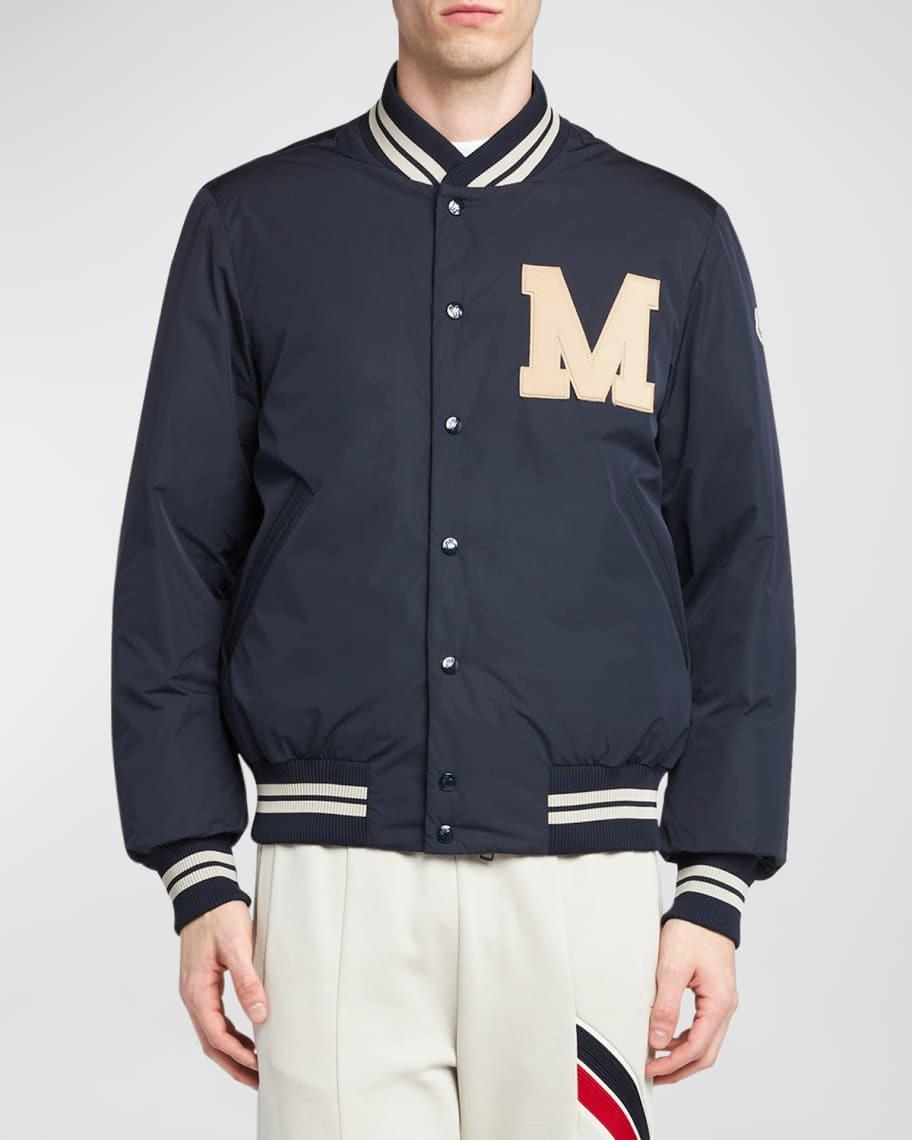 Men's Lateltin Padded Varsity Bomber Jacket Product Image