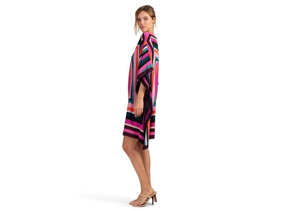 Theodora Silk Caftan Dress Product Image