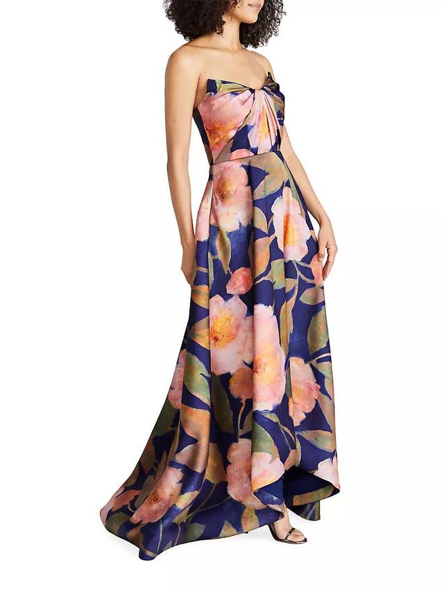 Emilia Strapless Mikado Gown Product Image