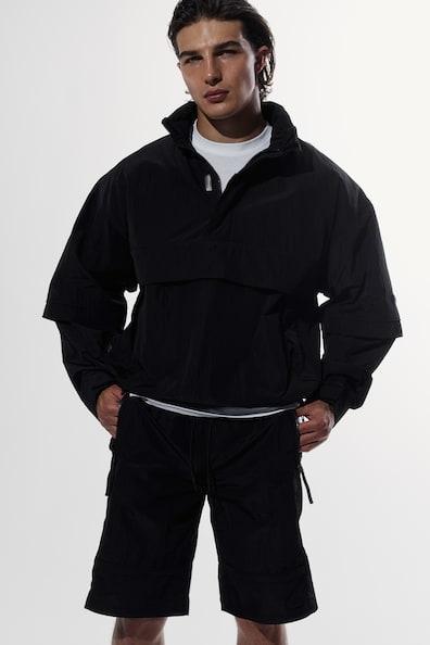 Loose Fit Sports Nylon Anorak Product Image