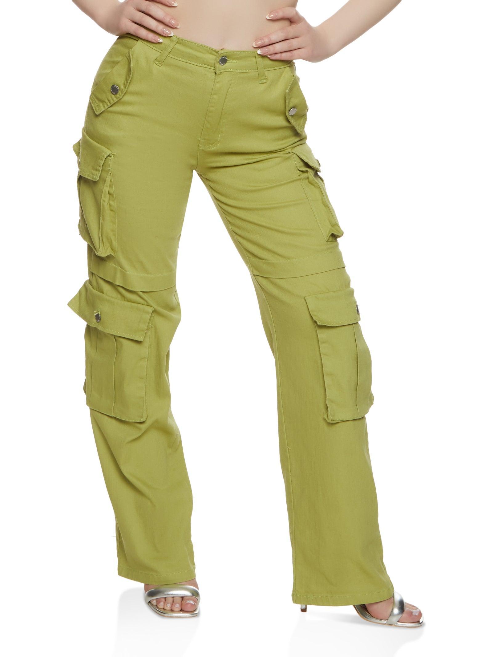 Womens Daisy Four Cargo Pocket Straight Leg Pants Product Image