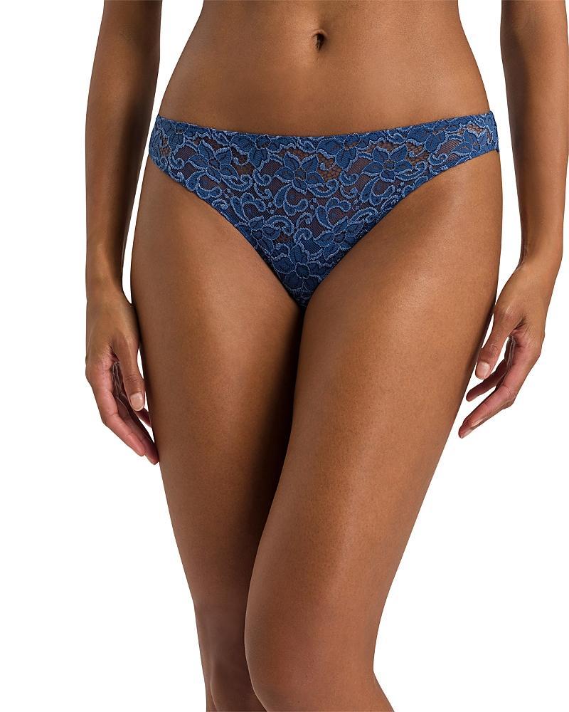 Womens Stretch Lace Thong Product Image