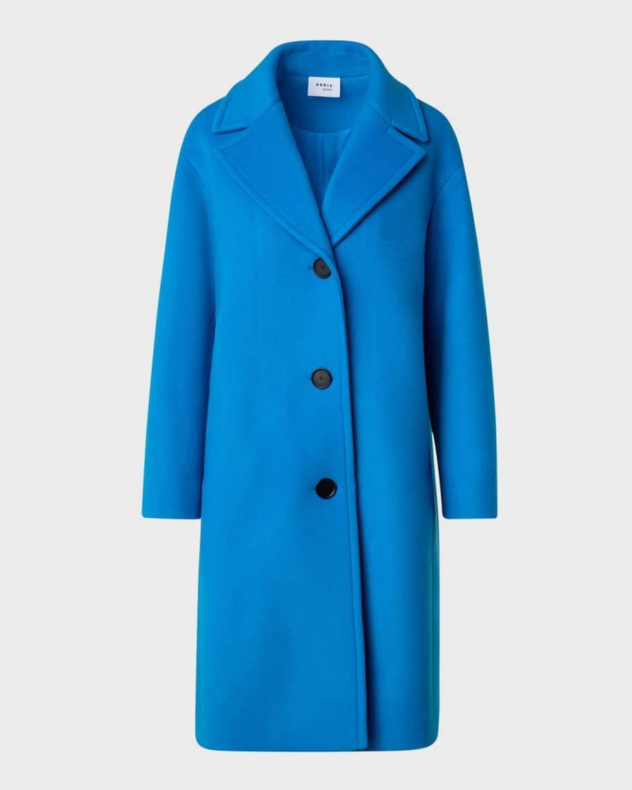 Straight Wool Coat Product Image