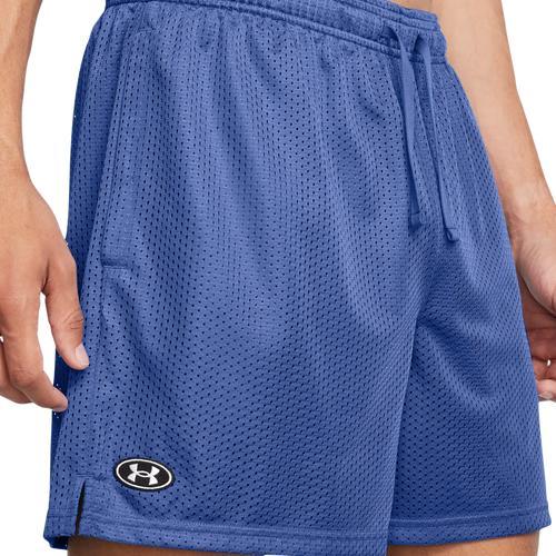 Under Armour Mens Under Armour Essential Mesh Shorts - Mens Tech Blue/White Product Image