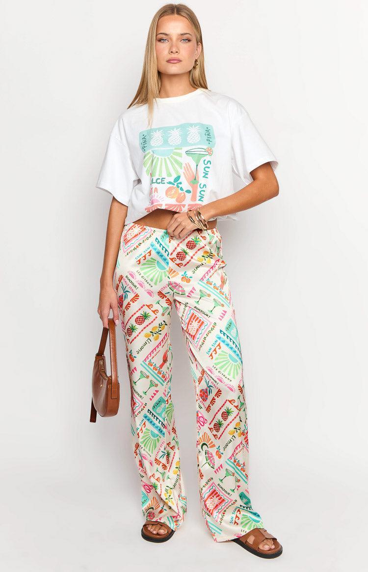 Bridget Dolce Vita Print Pants Product Image