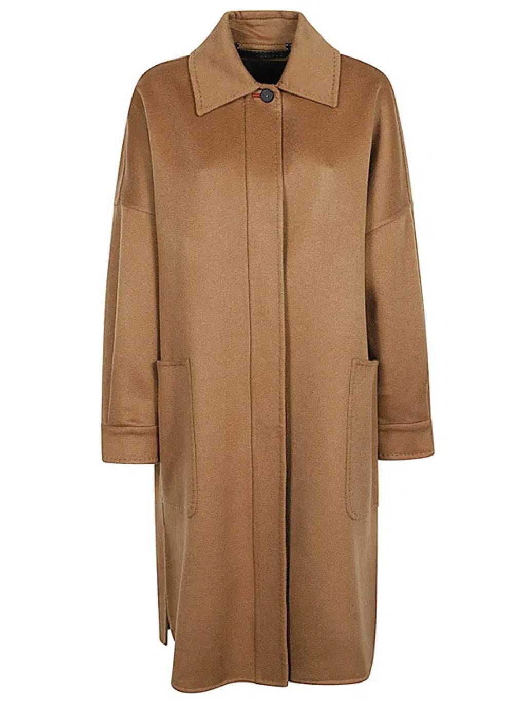 MAX MARA Women Cashmere Coat In Multicolor product image