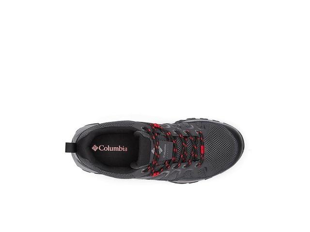 Columbia Granite Trail Waterproof (Shark/Mountain Red) Men's Climbing Shoes Product Image