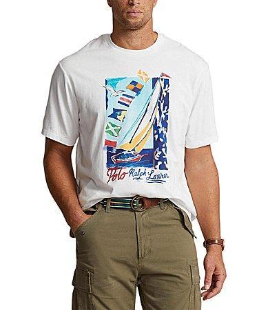 Polo Ralph Lauren Big  Tall Classic Fit Sailboat Jersey Short Sleeve T Product Image