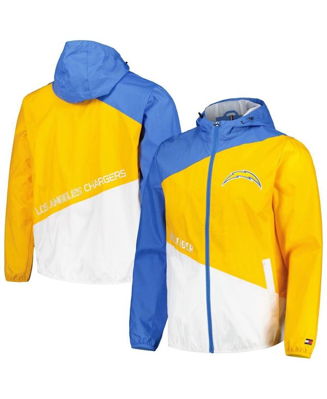 Mens Tommy Hilfiger Powder Blue Los Angeles Chargers Bill Full-Zip Jacket - Powder Blue Product Image