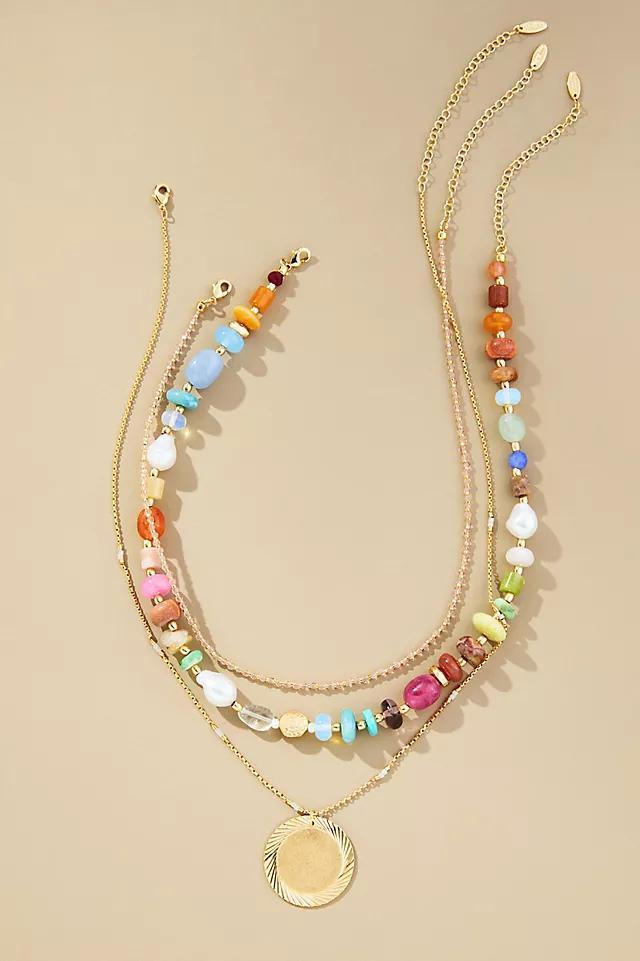 Shades of Sea Triple-Layer Necklace Product Image