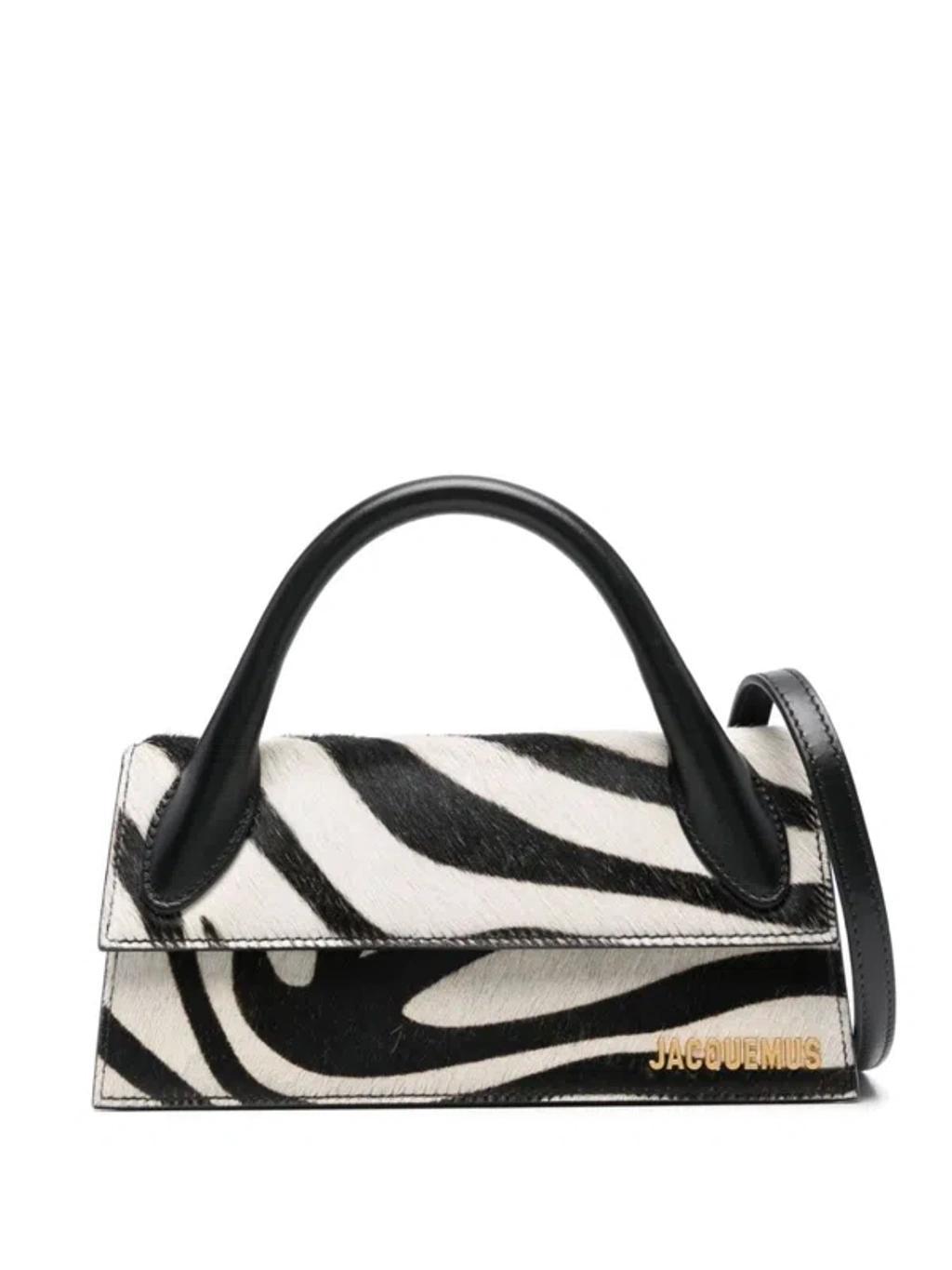 JACQUEMUS Women's Le Chiquito Long Leather Handbag In Multi Product Image