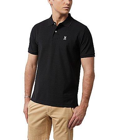 Psycho Bunny Regular Fit Short Sleeve Cotton Polo Shirt Product Image