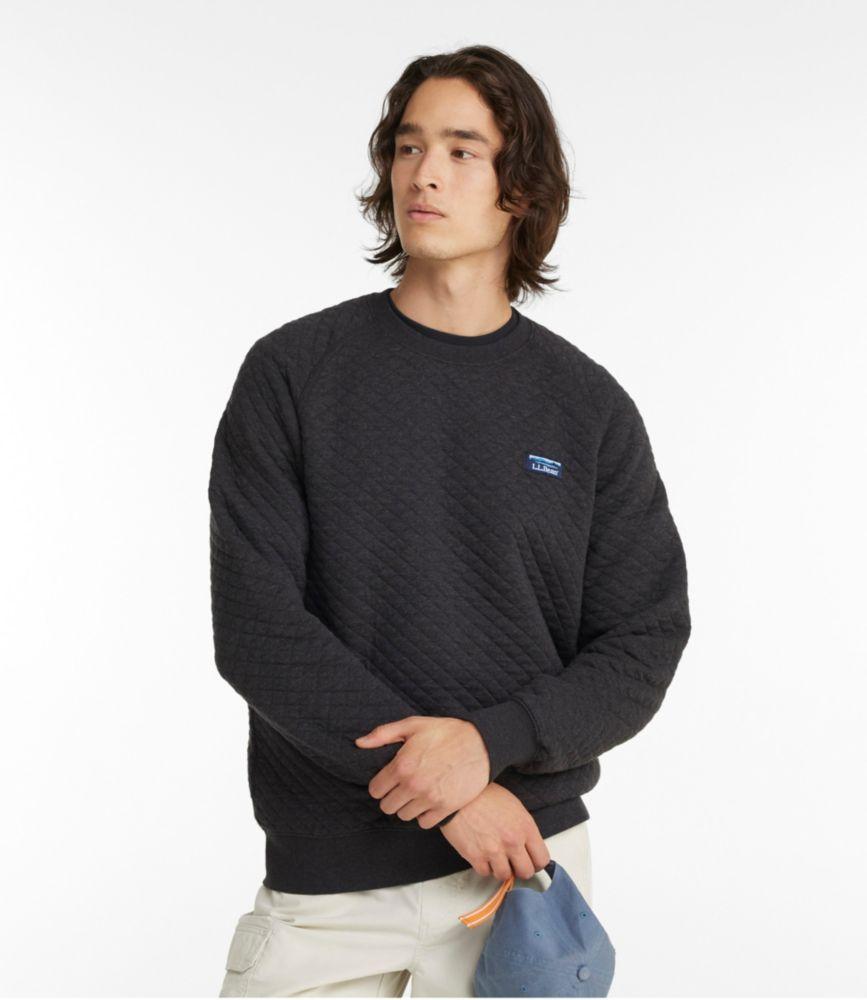 
                            Men's Quilted Sweatshirt, Crewneck
                         Product Image