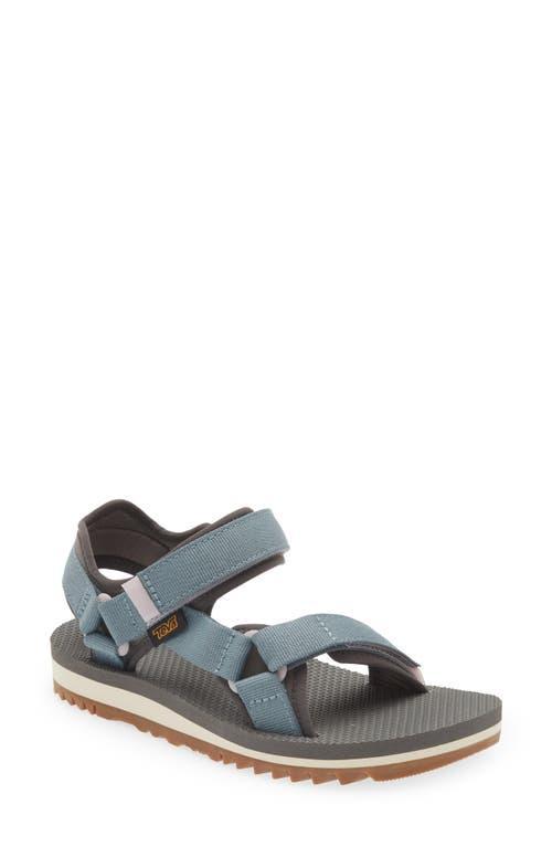 TEVA Womens Universal Trail Sandals in Trooper/Dark Gull Grey, Size 11 Product Image