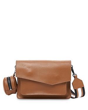 Womens Cobble Hill Leather Crossbody Bag Product Image