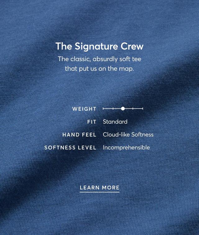 Signature Crew Graphic Tee Product Image