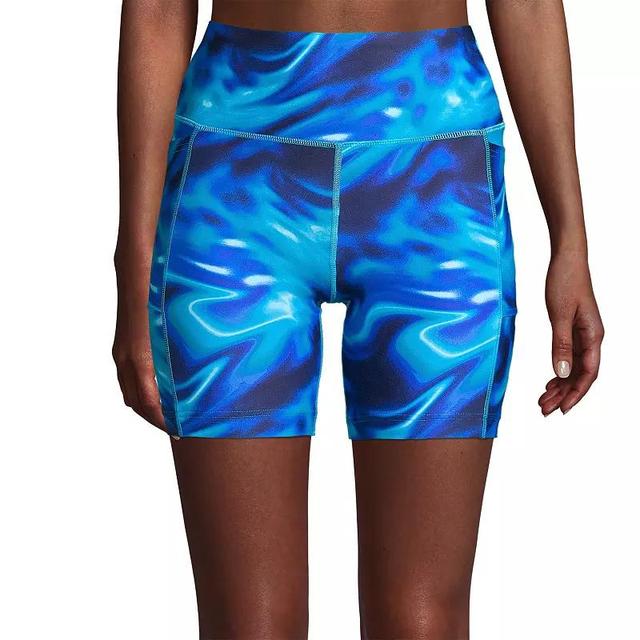 Womens Lands End 6 Chlorine-Resistant UPF 50 Swim Shorts Product Image