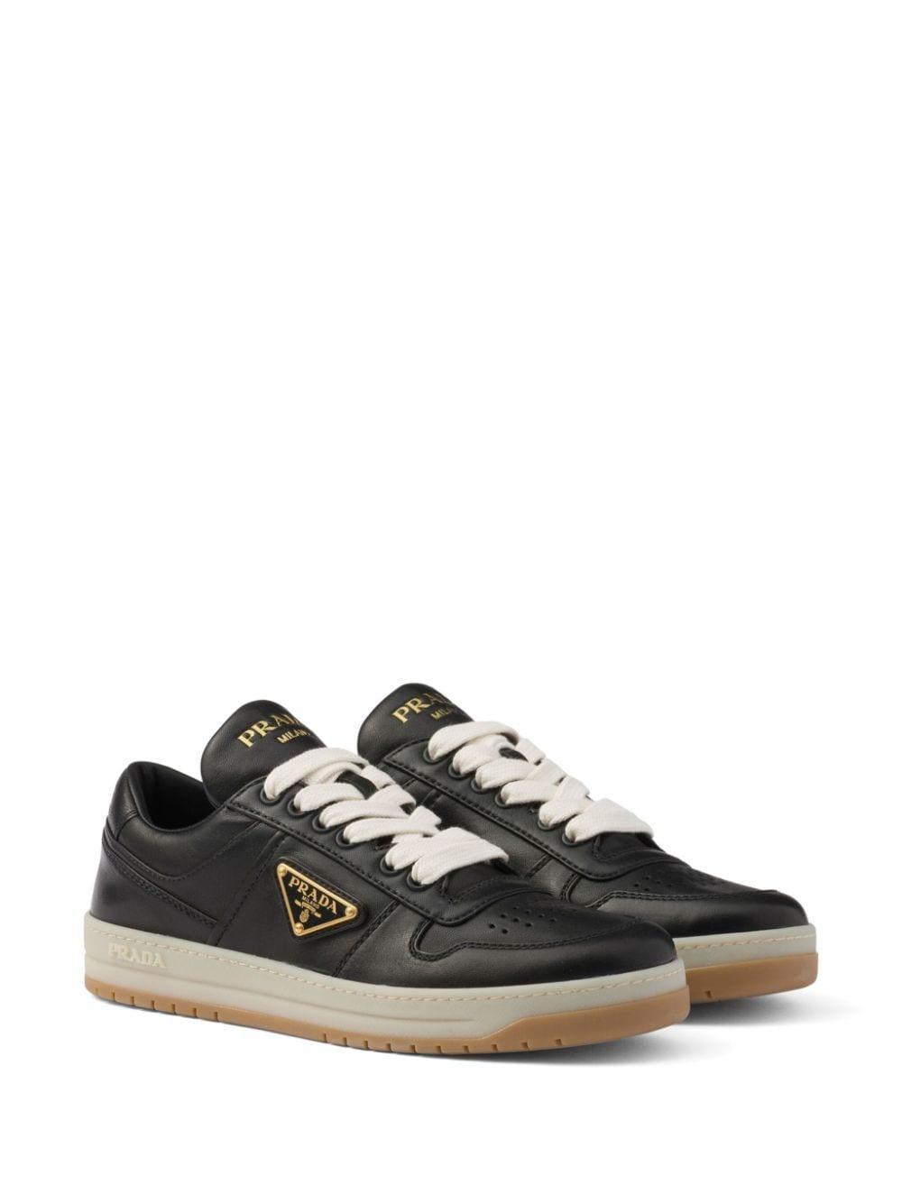 Downtown Leather Sneaker In Black Product Image