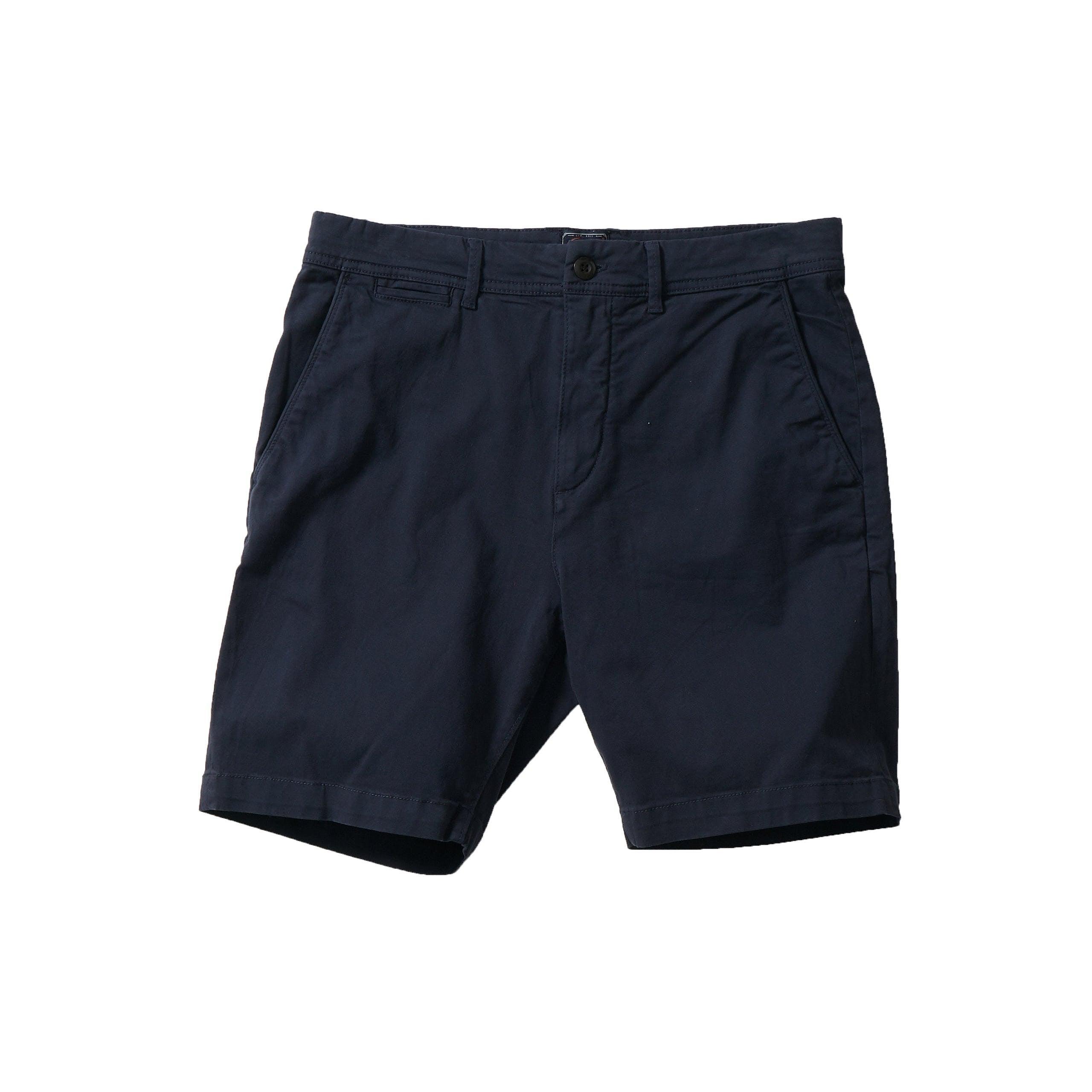 Precision Stretch Chino Shorts 8" - Navy Product Image