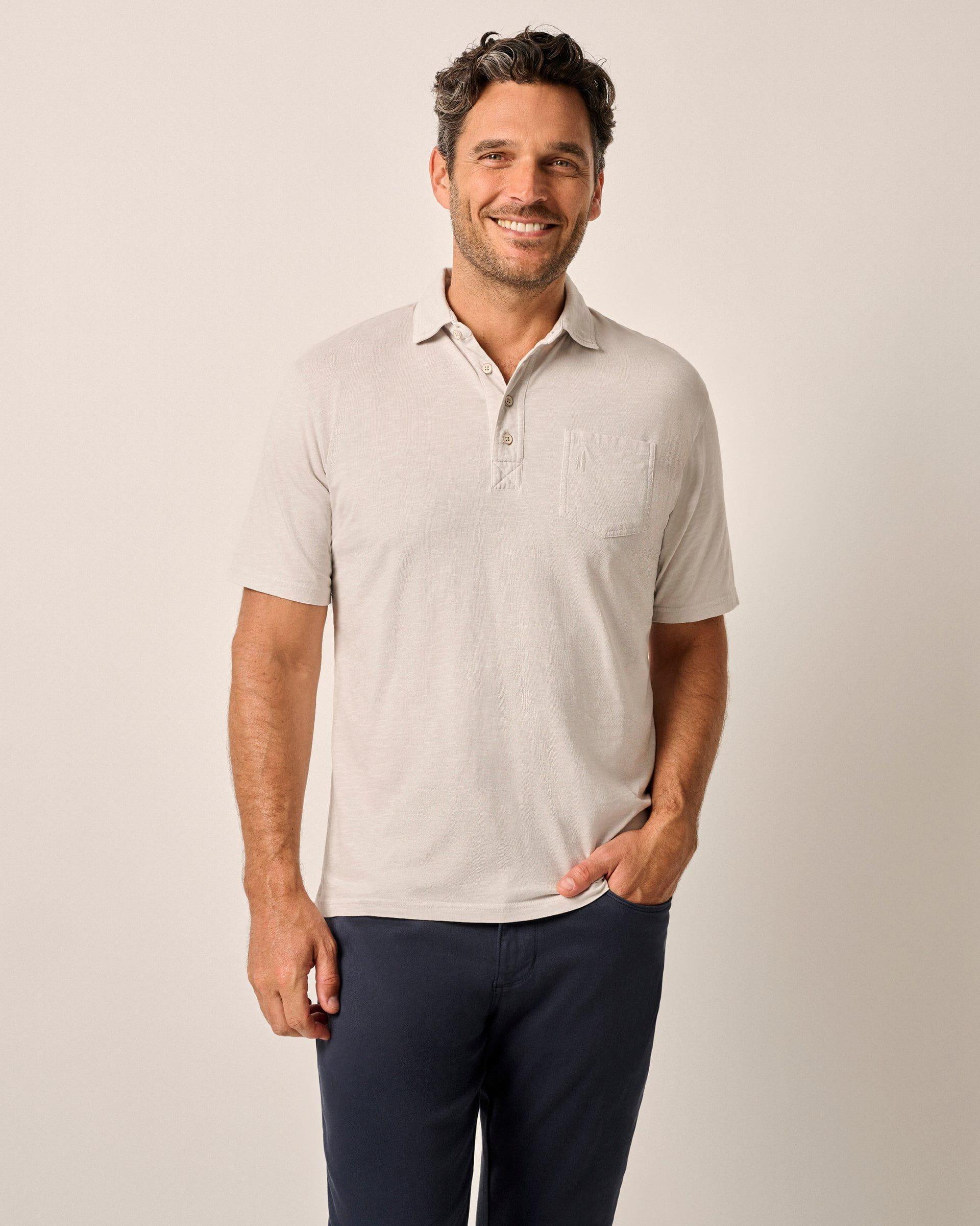 Original 4-Button Polo - Coastal Wash Male Product Image