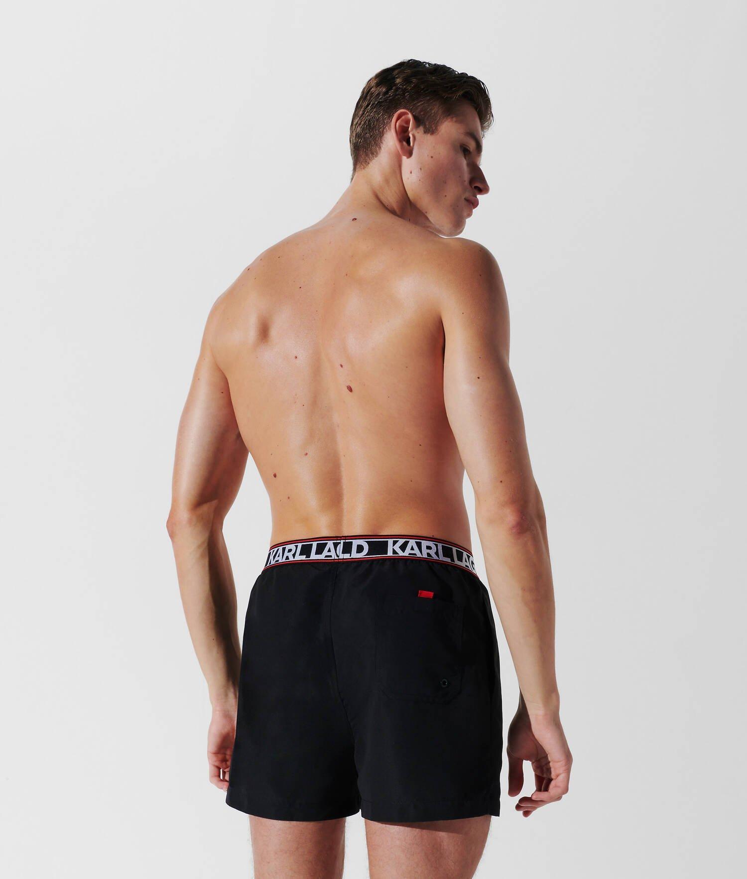 ESSENTIAL KARL LOGO BOARD SHORTS  Product Image