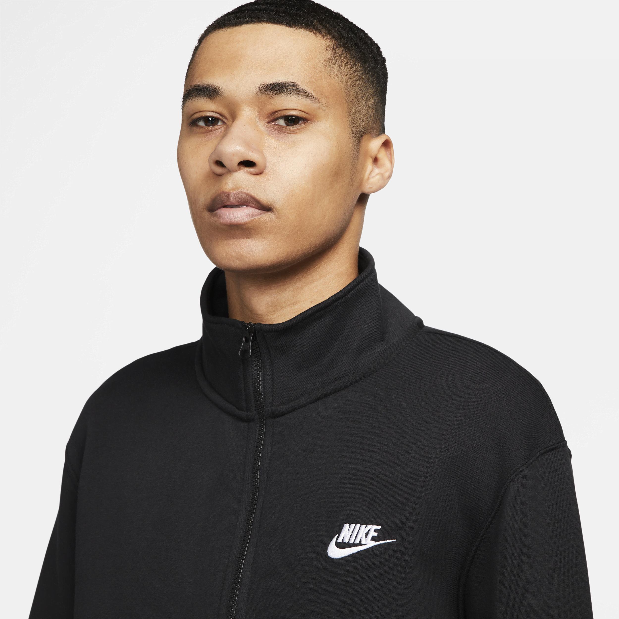 Mens Nike Sportswear Club Brushed-Back 1/2-Zip Pullover Product Image