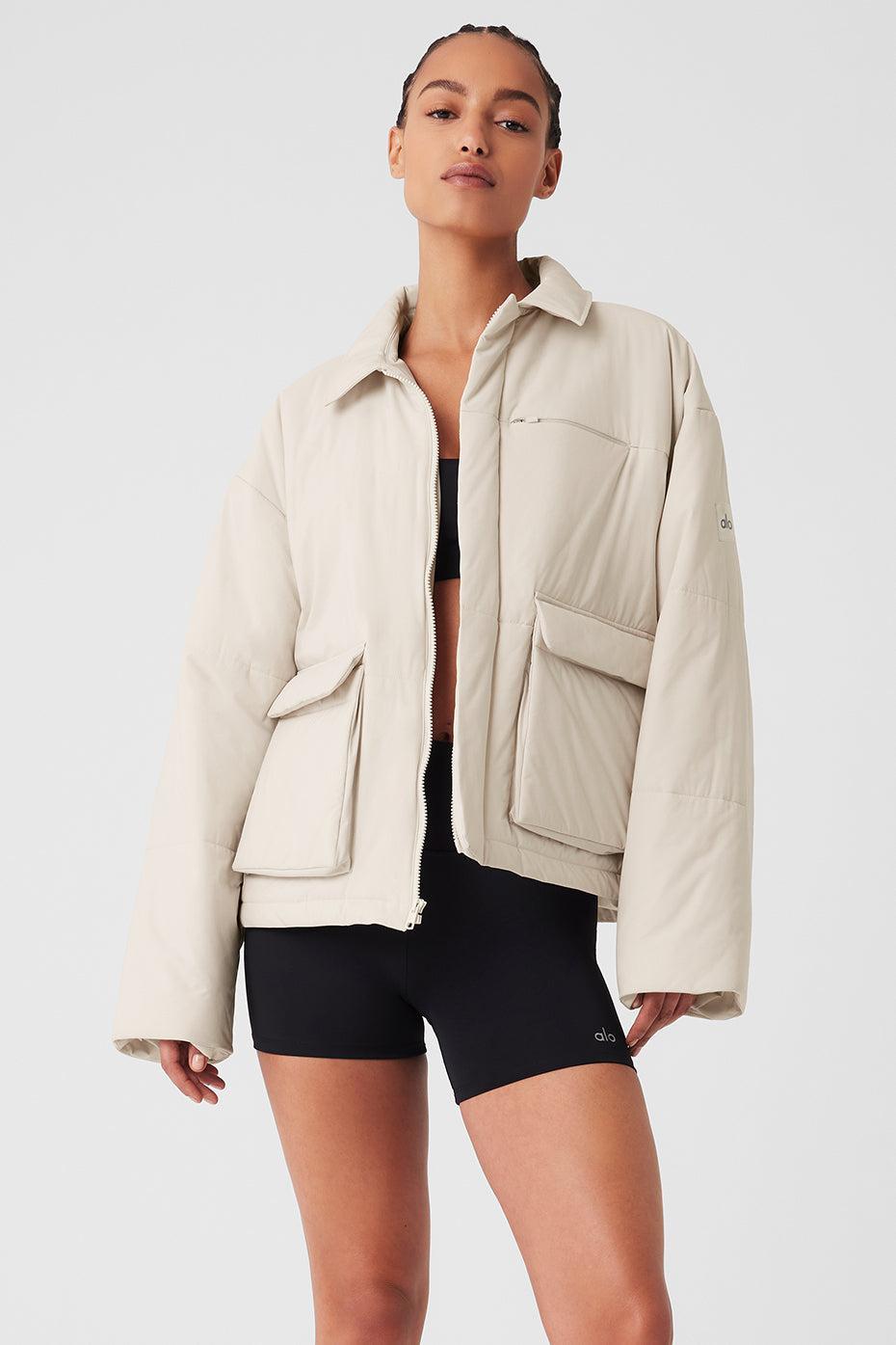 Voyage Utility Cargo Jacket - Bone Product Image