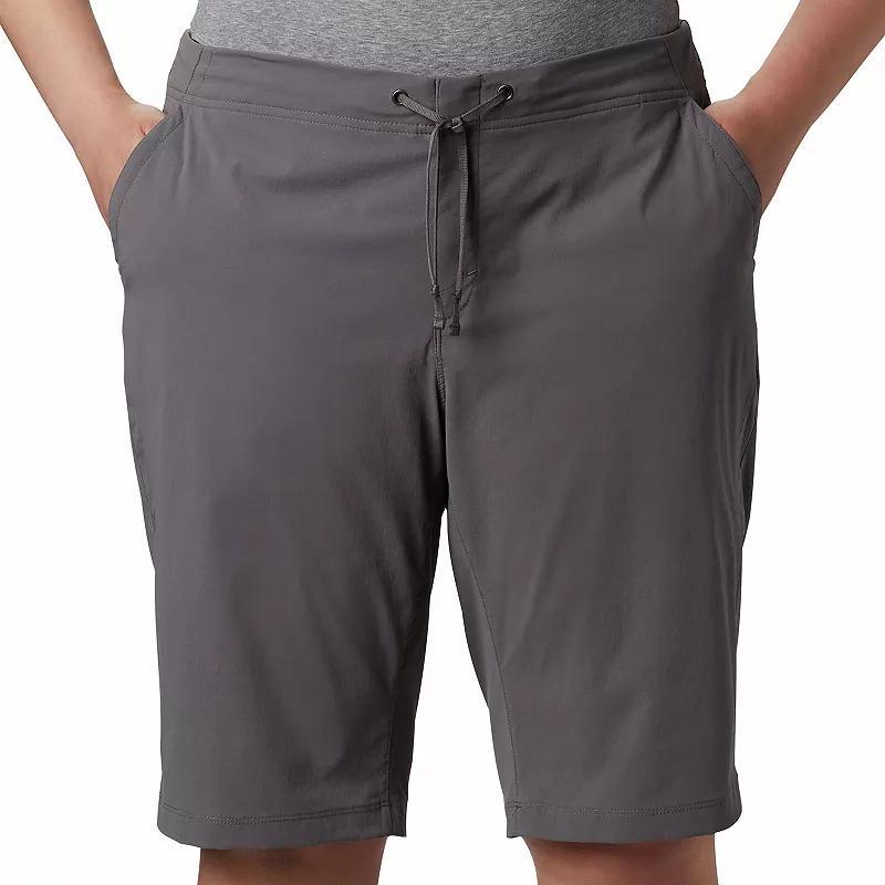 Columbia Plus Size Anytime Outdoor Long Short (Nocturnal) Women's Shorts Product Image