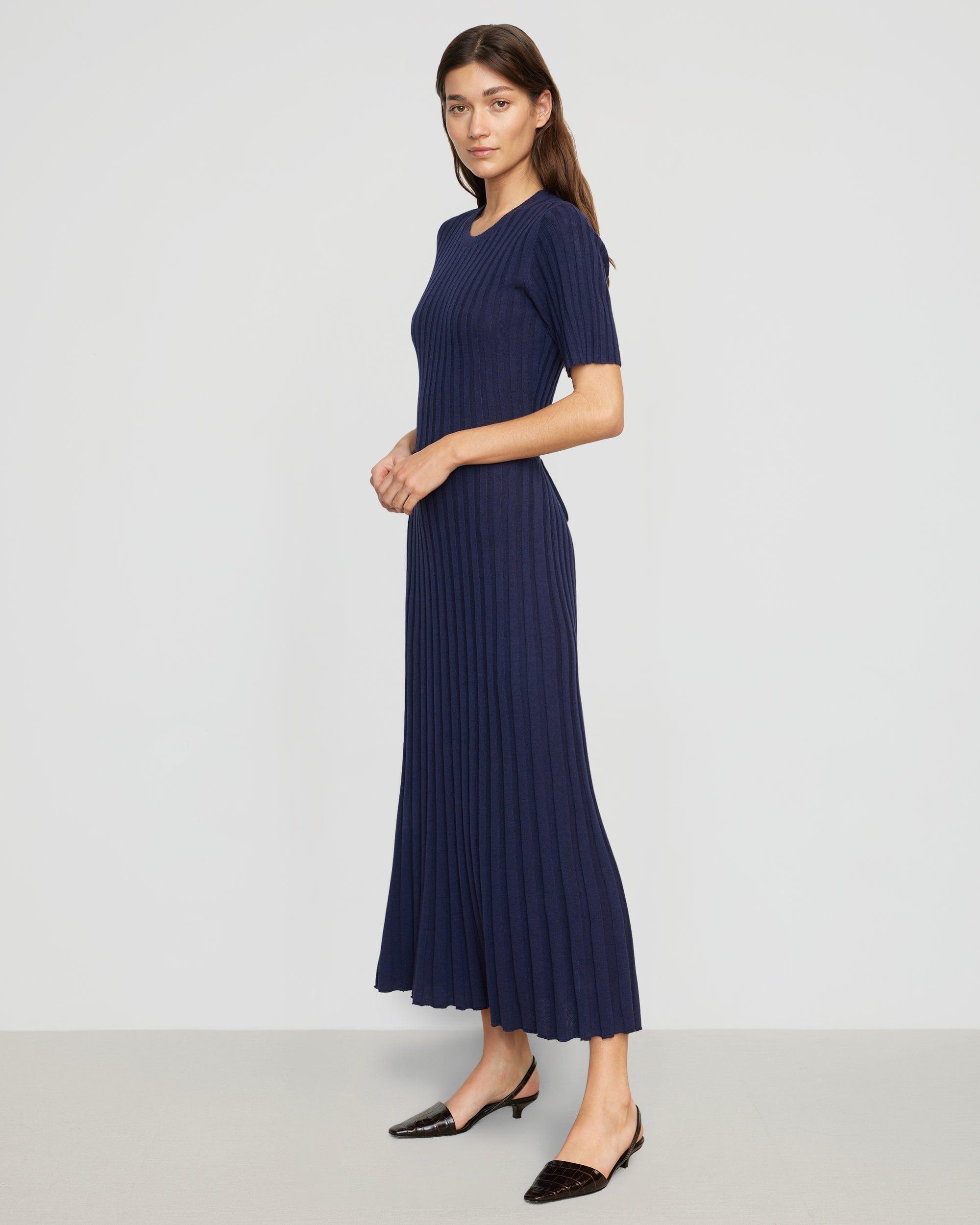 Fena Wide-Ribbed Sweater Dress Product Image