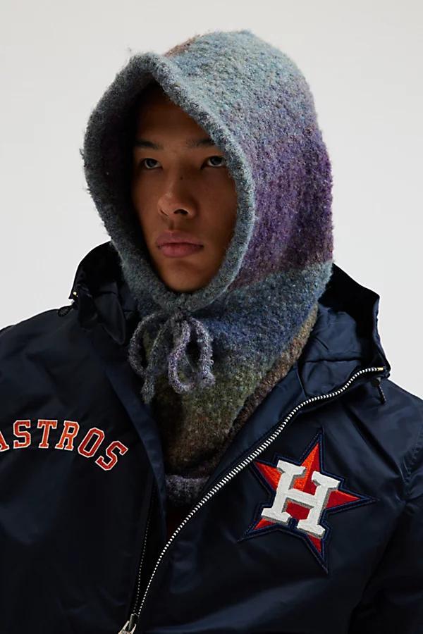 Ombre Knit Balaclava Hood Mens at Urban Outfitters Product Image