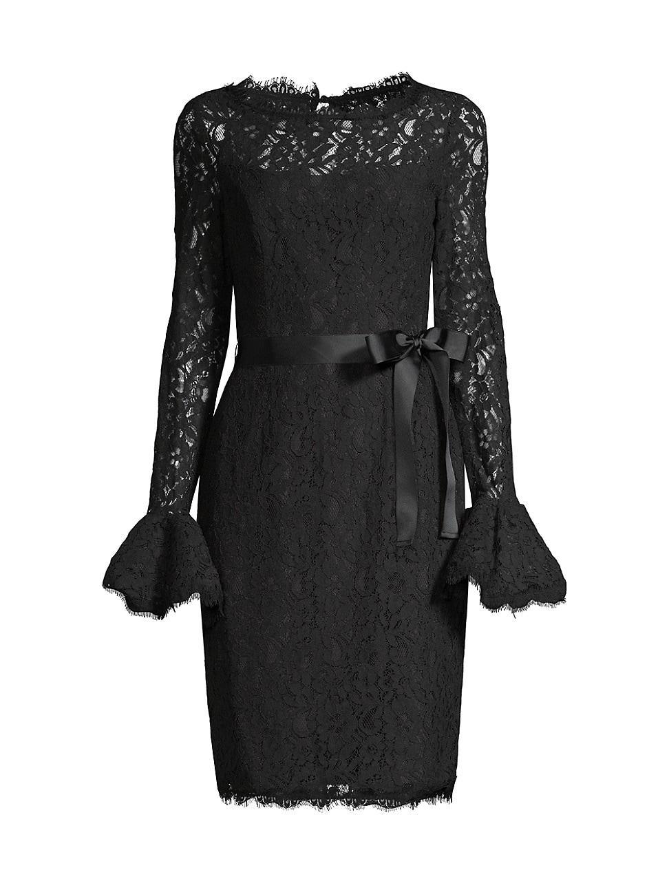 Shani Long Sleeve Lace Sheath Dress Product Image