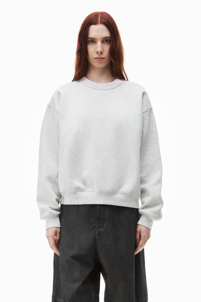 Crewneck Sweatshirt In Dense Fleece  Product Image