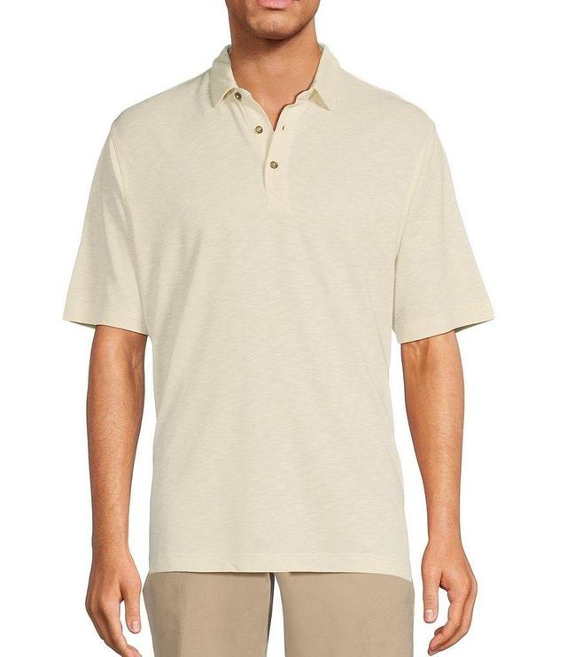 Roundtree & Yorke Short Sleeve Solid Polo Shirt Product Image