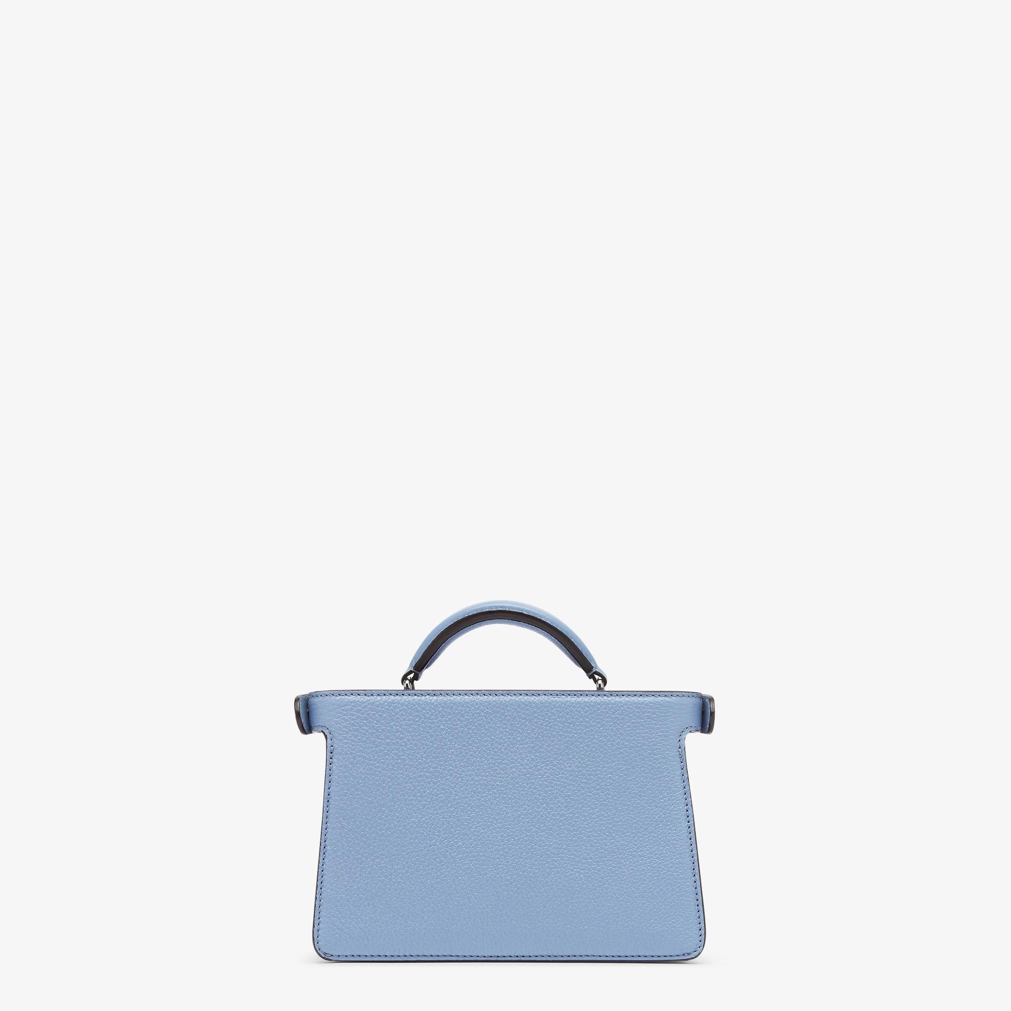 Peekaboo ISeeU X-CrossLight blue Selleria leather bag Product Image