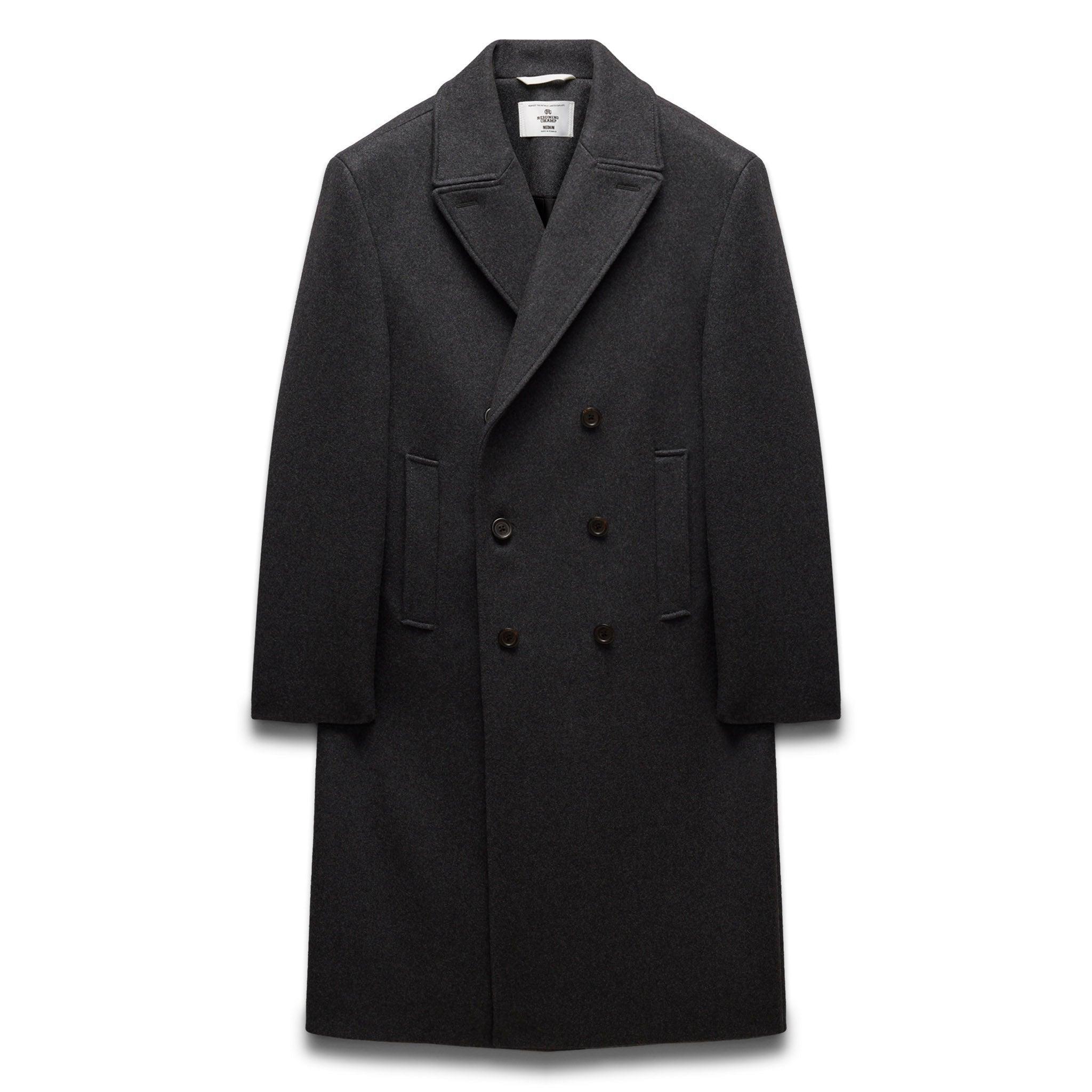 Wool Cashmere Polo Coat Male Product Image