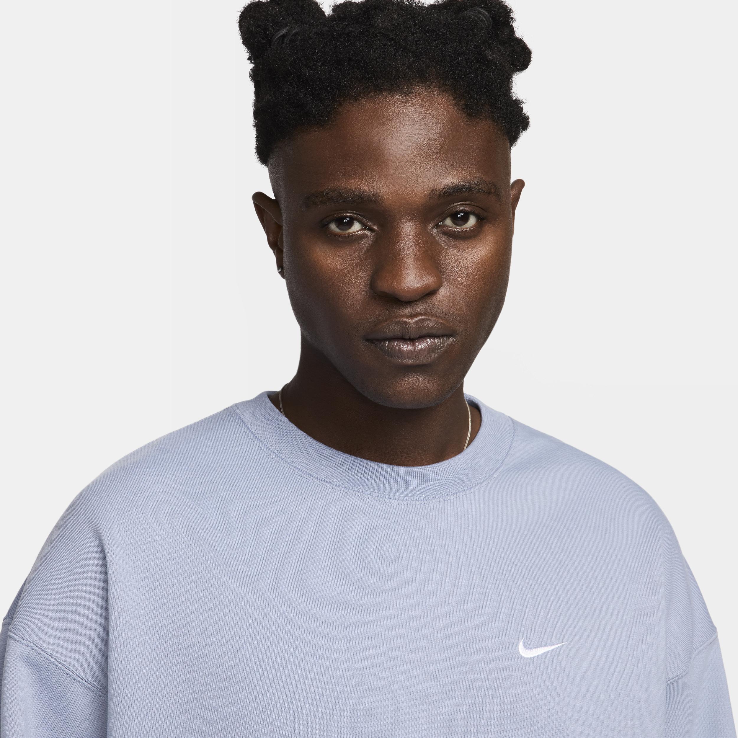 Nike Solo Swoosh Men's French Terry Crew Product Image