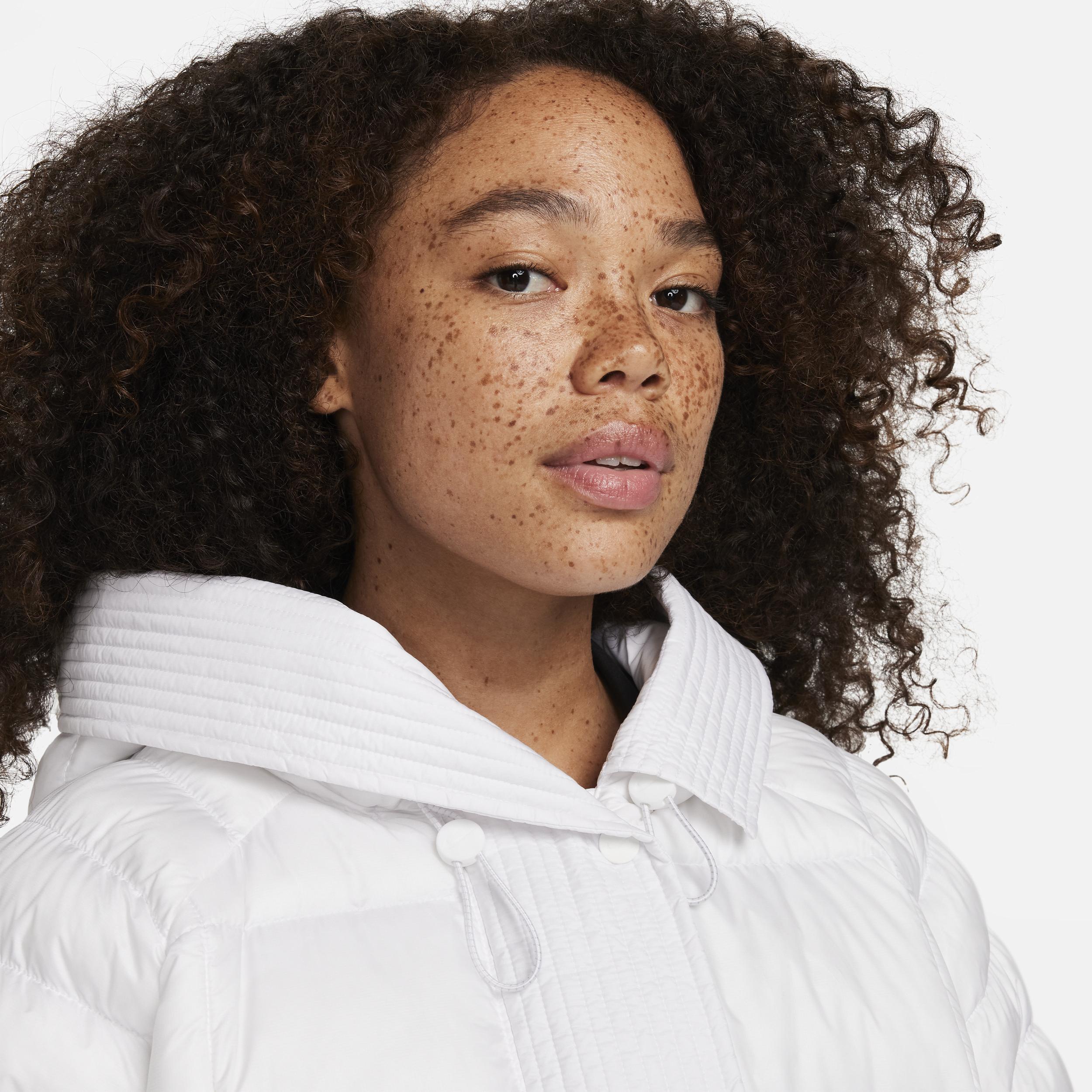 Women's Nike Sportswear Swoosh Puffer PrimaLoft® Therma-FIT Oversized Hooded Jacket Product Image