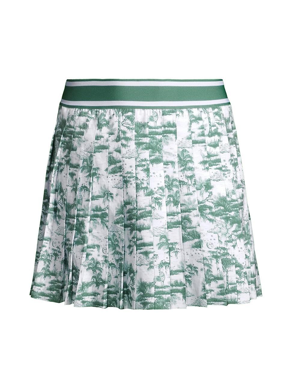 Womens Leo Pleated Performance Skirt Product Image