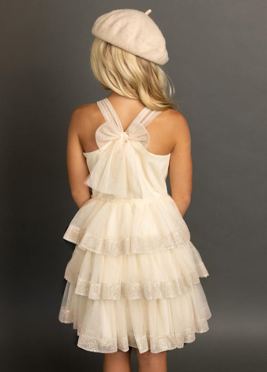 Alda Dress in Cream Product Image