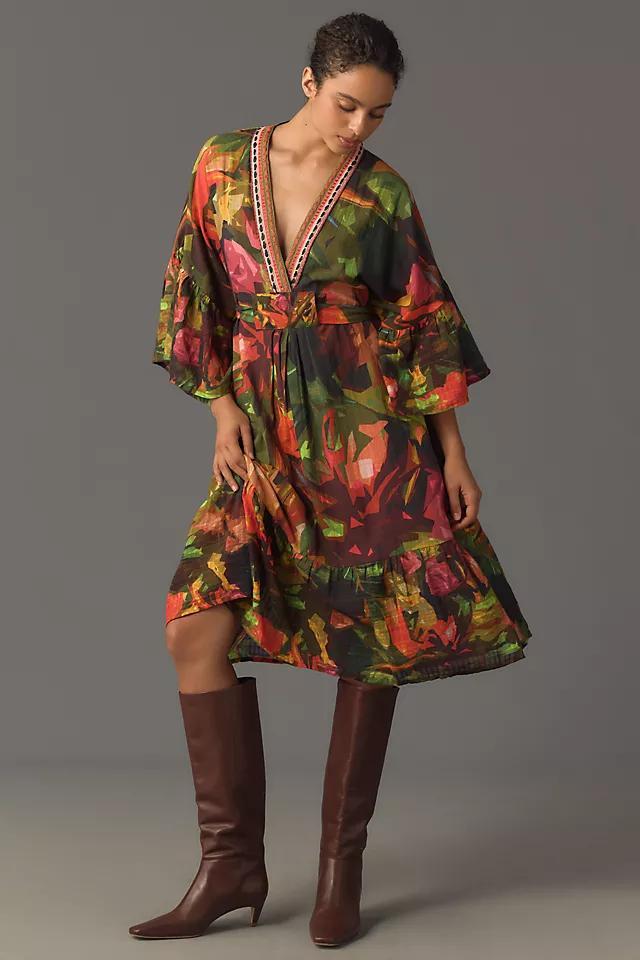 Conditions Apply Floral Kaftan Product Image