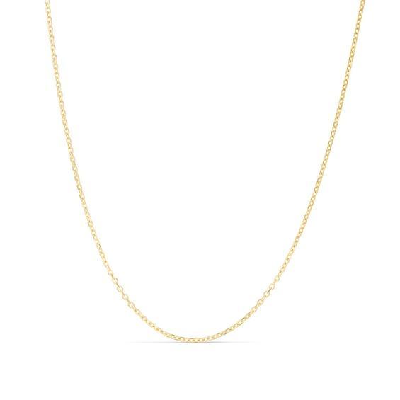 Men's 1.5mm Cable Chain Necklace in 14K Gold - 30" Product Image