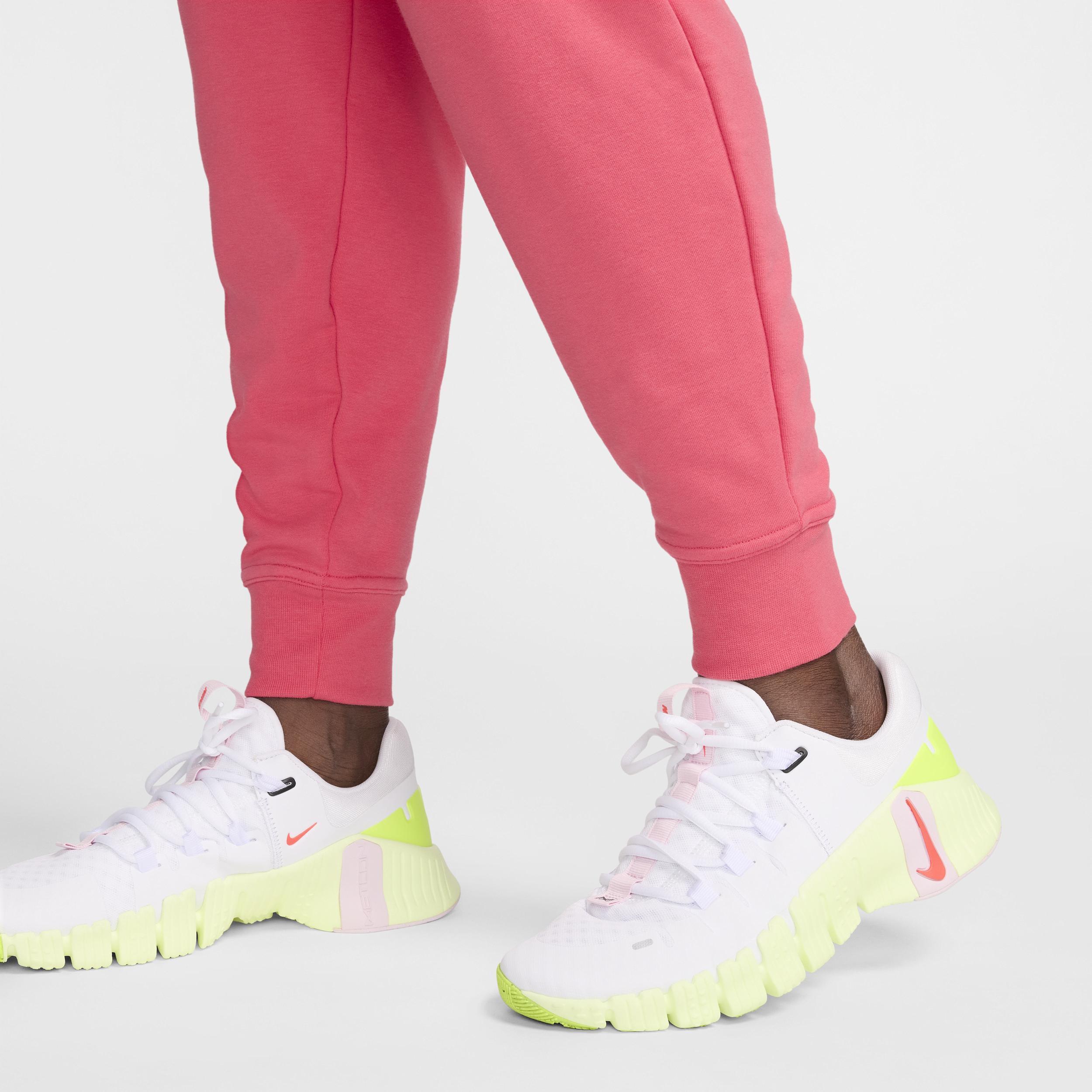 Nike Womens Dri-fit One French Terry High-Waisted 7/8 Joggers Product Image