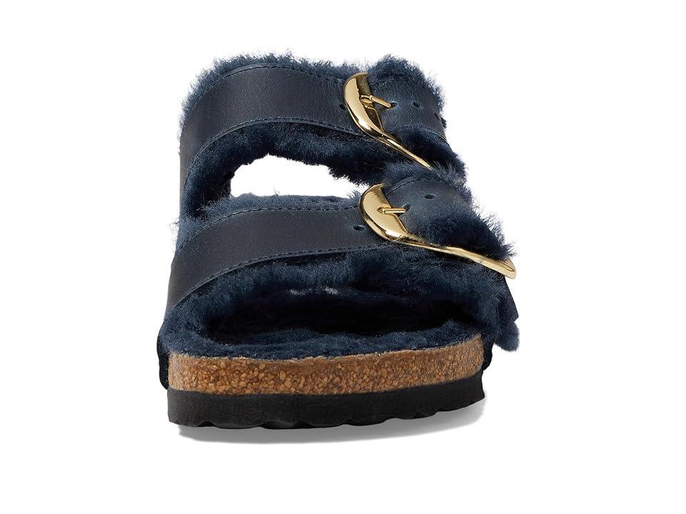 Birkenstock Arizona Big Buckle Shearling (Midnight/Midnight) Women's Shoes Product Image