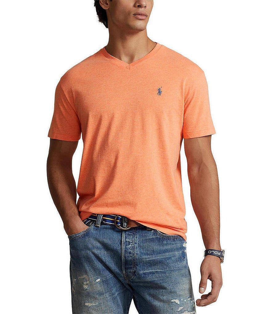 Polo Ralph Lauren Classic Fit Short Sleeve V-Neck T-Shirt Product Image