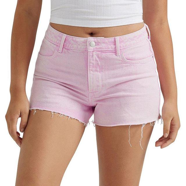 Womens Wrangler High-Rise Vintage Cutoff Jean Shorts Product Image