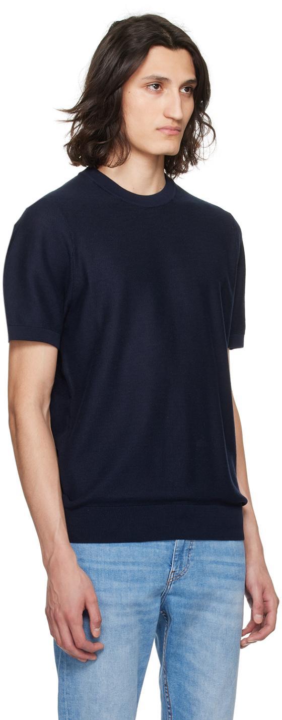 HUGO BOSS Navy Flag Sweater In 404-dark Blue Product Image