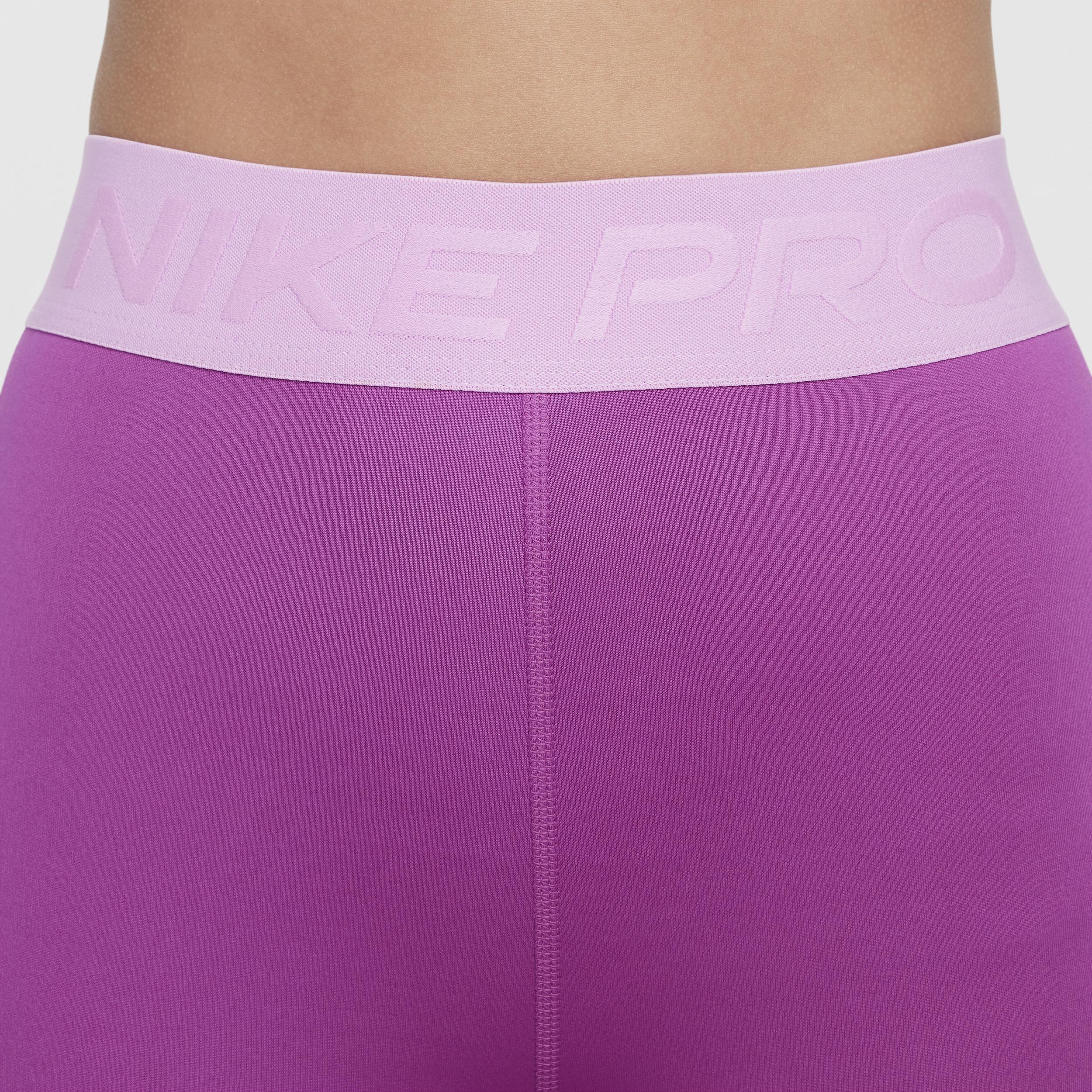 Womens Nike Pro Girls Therma-FIT Mid-Rise Leggings Product Image