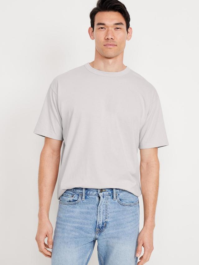 Loose Fit Crew-Neck T-Shirt Product Image