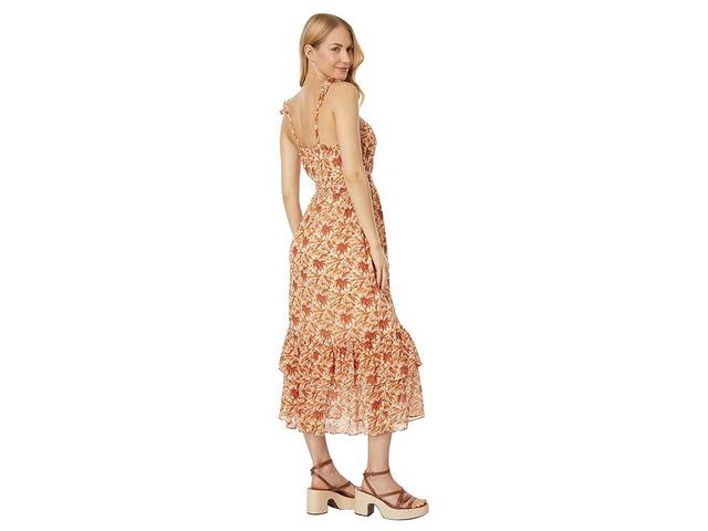 Paige Florencia Dress (White/Cinnabar) Women's Dress Product Image